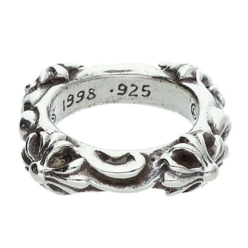Chrome Hearts SBT BAND 925 Silver Ring Size 1.5