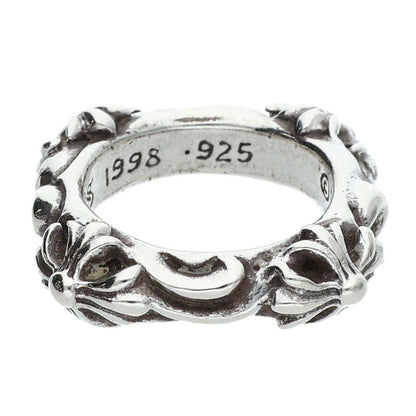 Chrome Hearts SBT BAND 925 Silver Ring Size 1.5