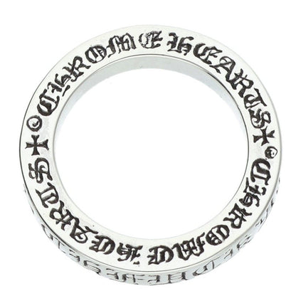 Chrome Hearts 3mm SPACER FUCKYOU Silver Ring Size JP 7