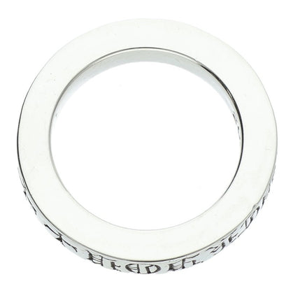 Chrome Hearts 3mm SPACER FUCKYOU Silver Ring Size JP 7