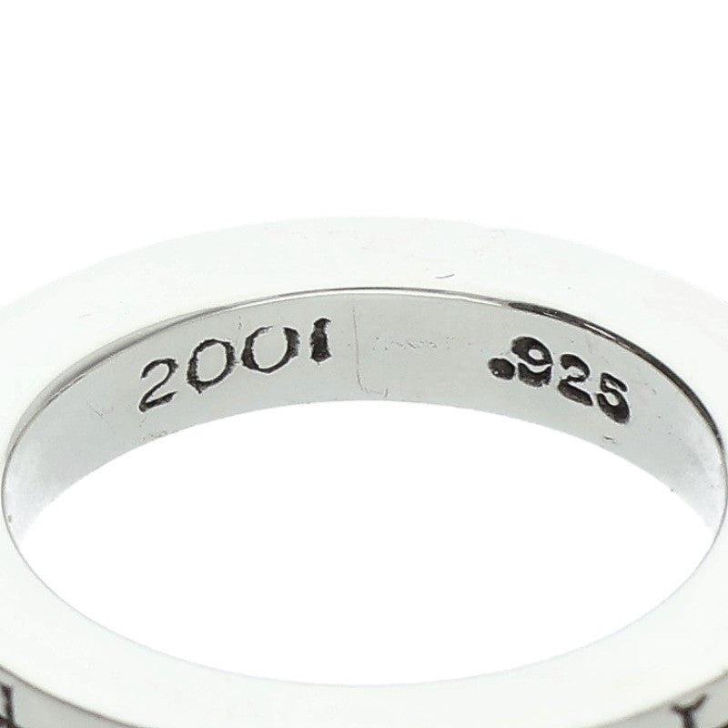 Chrome Hearts 3mm SPACER FUCKYOU Silver Ring Size JP 7