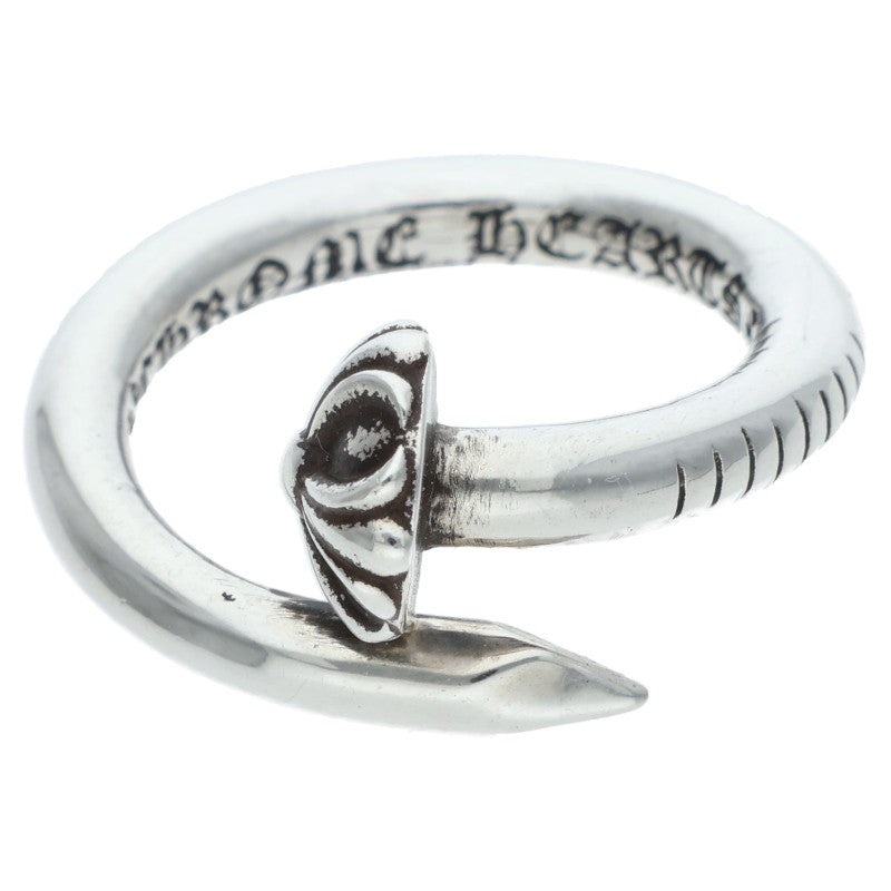 Chrome Hearts NAIL CRSBALL Silver Ring Size ONE SIZE
