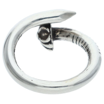 Chrome Hearts NAIL CRSBALL Silver Ring Size ONE SIZE