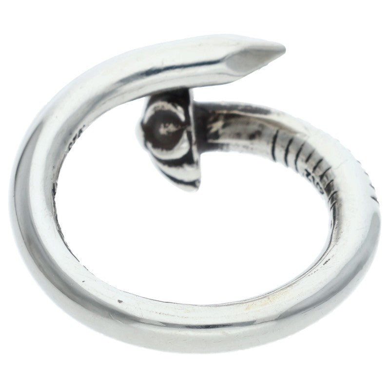 Chrome Hearts NAIL CRSBALL Silver Ring Size ONE SIZE