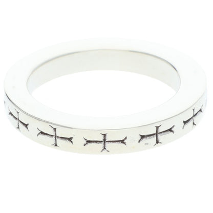 Chrome Hearts 3mm Spacer FUCKYOU Silver Ring Size ONE SIZE