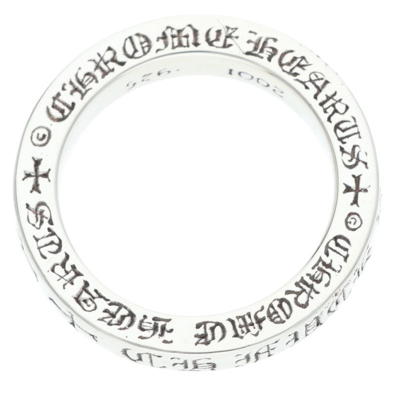 Chrome Hearts 3mm Spacer FUCKYOU Silver Ring Size ONE SIZE