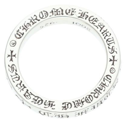 Chrome Hearts 3mm Spacer FUCKYOU Silver Ring Size ONE SIZE