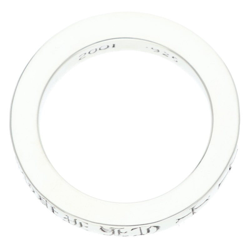 Chrome Hearts 3mm Spacer FUCKYOU Silver Ring Size ONE SIZE