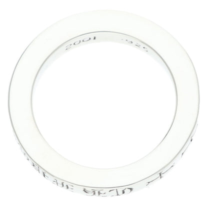 Chrome Hearts 3mm Spacer FUCKYOU Silver Ring Size ONE SIZE