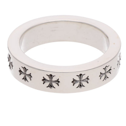 Chrome Hearts 6mm SPACER FOREVER 925 Silver Ring Size 23.5