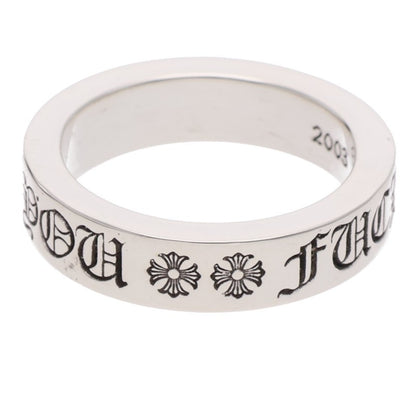 Chrome Hearts 6mm SPACER FUCKYOU Silver Ring Size ONE SIZE
