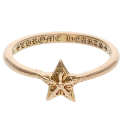 Chrome Hearts 22K Bubblegum Star Gold Ring Size ONE SIZE