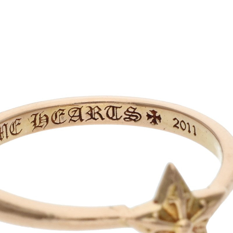 Chrome Hearts 22K Bubblegum Star Gold Ring Size ONE SIZE