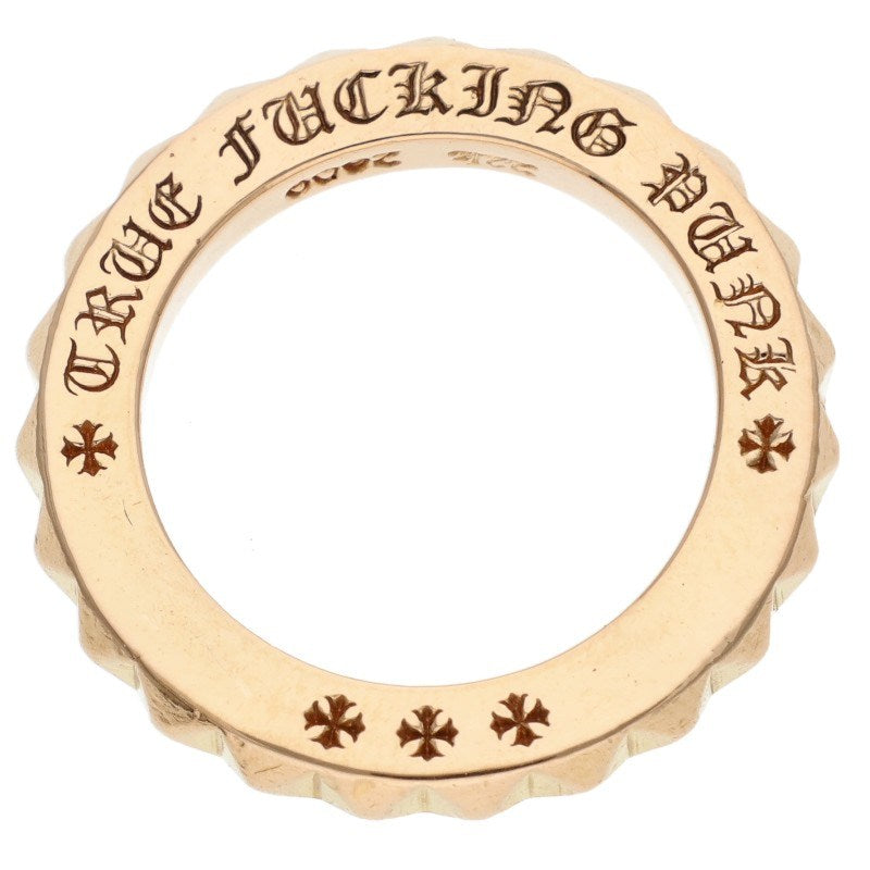 Chrome Hearts 22K TFP PNK Big Gold Ring Size ONE SIZE