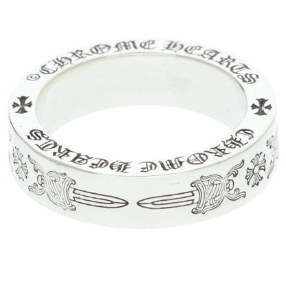 Chrome Hearts 6mm SPACER DAGGER Silver Ring Size ONE SIZE