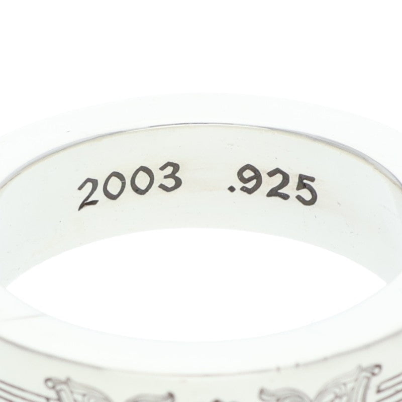 Chrome Hearts 6mm SPACER DAGGER Silver Ring Size ONE SIZE