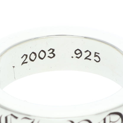 Chrome Hearts 6mm SPACER FUCKYOU Silver Ring Size ONE SIZE