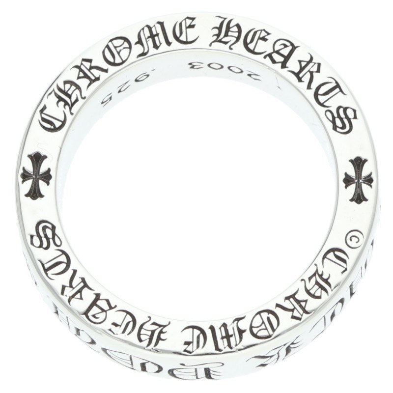 Chrome Hearts 6mm SPACER FUCKYOU Silver Ring Size ONE SIZE