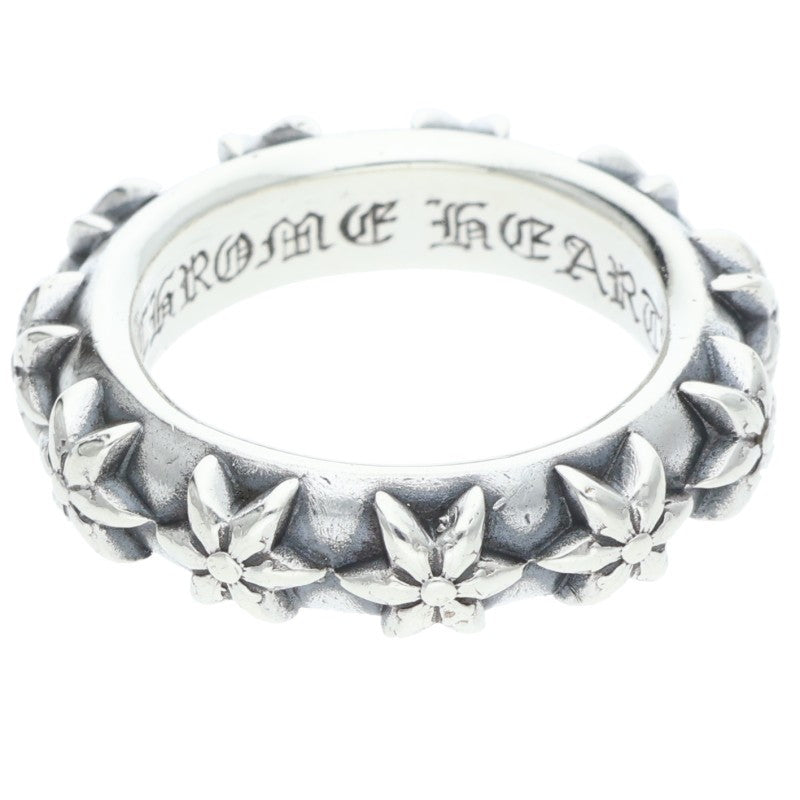 Chrome Hearts STAR BAND Silver Ring Size ONE SIZE