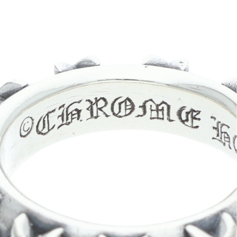 Chrome Hearts STAR BAND Silver Ring Size ONE SIZE