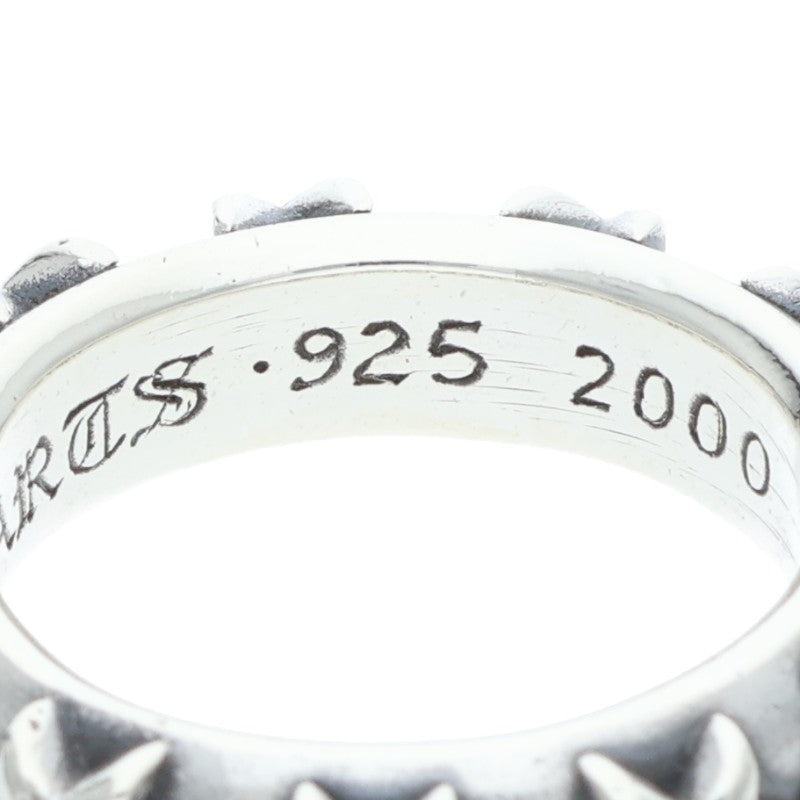 Chrome Hearts STAR BAND Silver Ring Size ONE SIZE