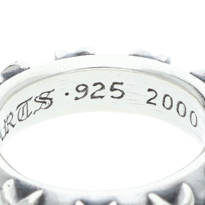 Chrome Hearts STAR BAND Silver Ring Size ONE SIZE