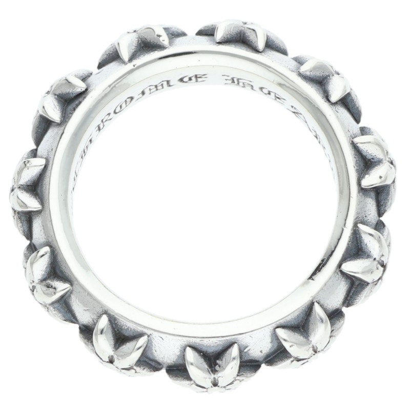 Chrome Hearts STAR BAND Silver Ring Size ONE SIZE