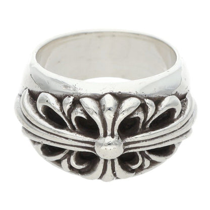 Chrome Hearts FLRL CRS Sterling Silver Ring Size 12.5