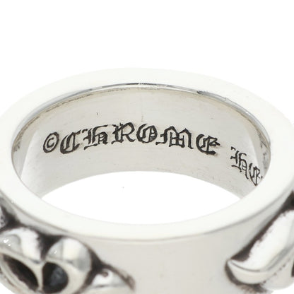Chrome Hearts DBL NARROW VINE BAND Silver Ring Size ONE SIZE