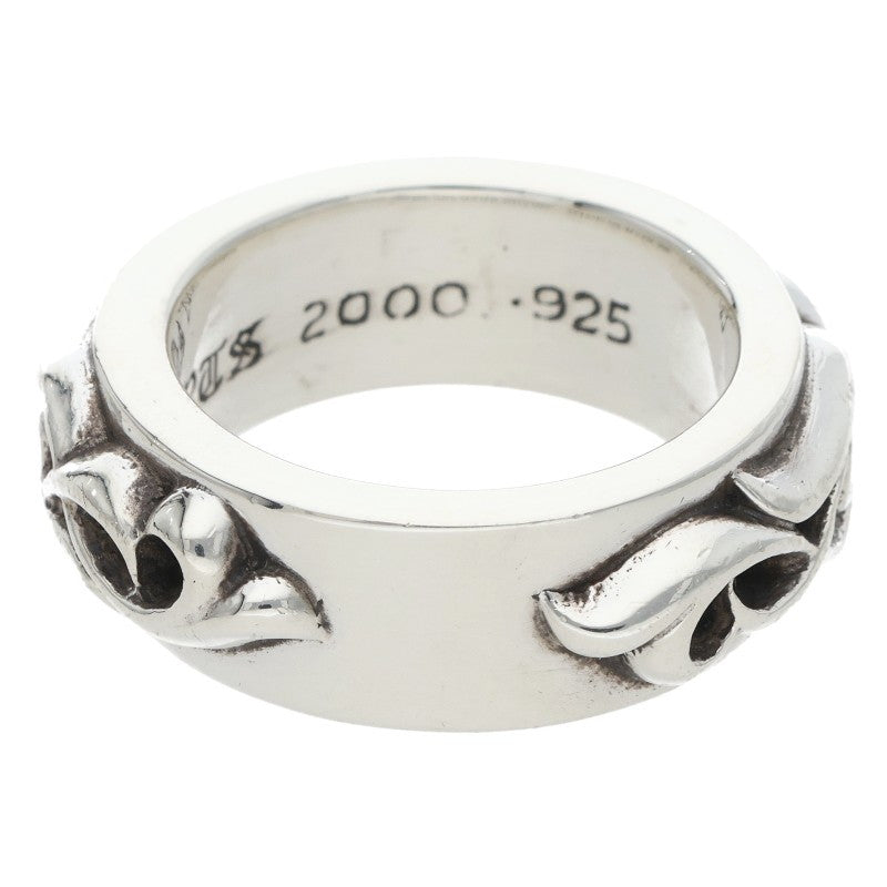 Chrome Hearts DBL NARROW VINE BAND Silver Ring Size ONE SIZE