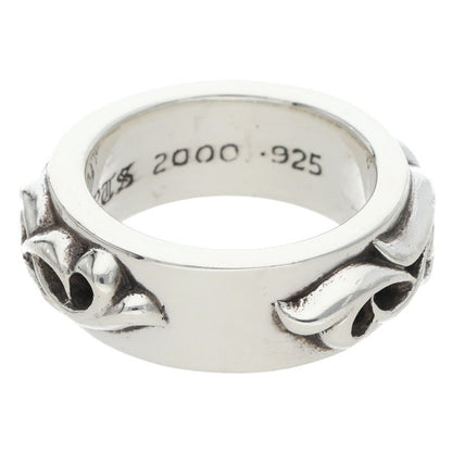 Chrome Hearts DBL NARROW VINE BAND Silver Ring Size ONE SIZE