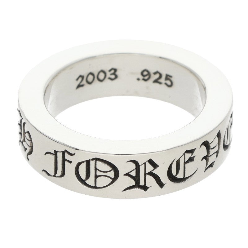 Chrome Hearts 6mm Spacer Forever Silver Ring Size ONE SIZE