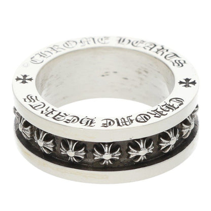 Chrome Hearts CH Plus Mini 925 Silver Ring Size 8.5
