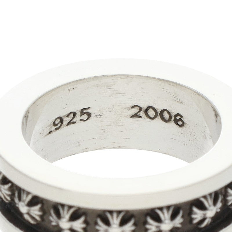 Chrome Hearts CH Plus Mini 925 Silver Ring Size 8.5