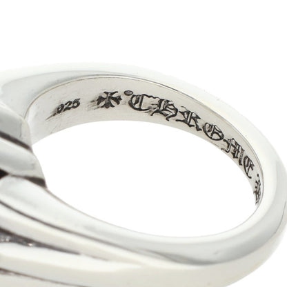 Chrome Hearts CUTOUT CH PLS SML P Silver Ring Size ONE SIZE