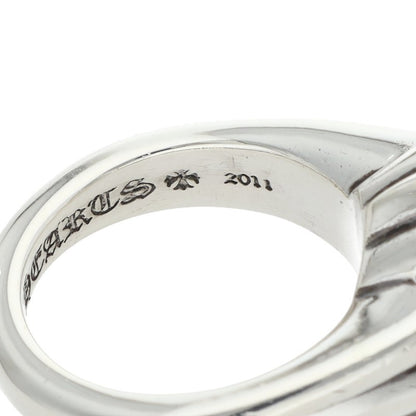 Chrome Hearts CUTOUT CH PLS SML P Silver Ring Size ONE SIZE