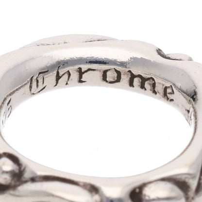 Chrome Hearts SCRL BAND Silver Ring Size ONE SIZE