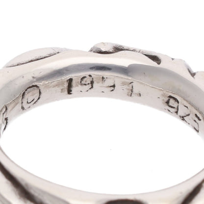 Chrome Hearts SCRL BAND Silver Ring Size ONE SIZE