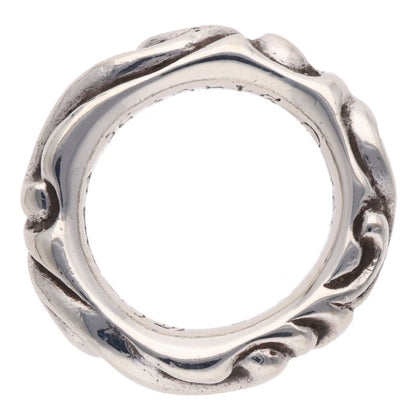 Chrome Hearts SCRL BAND Silver Ring Size ONE SIZE