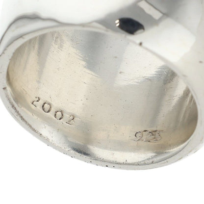 Chrome Hearts CLASSIC OVAL Cross Silver Ring Size ONE SIZE