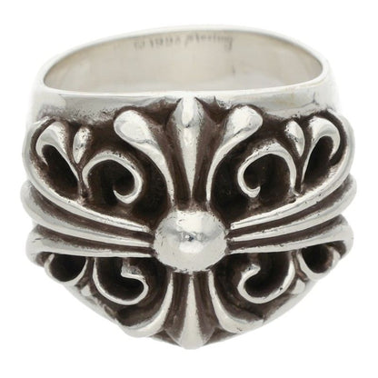 Chrome Hearts KEEPER Sterling Silver Ring Size 18.5