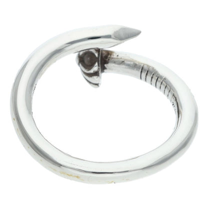 Chrome Hearts Nail Crossball Silver Ring Size ONE SIZE