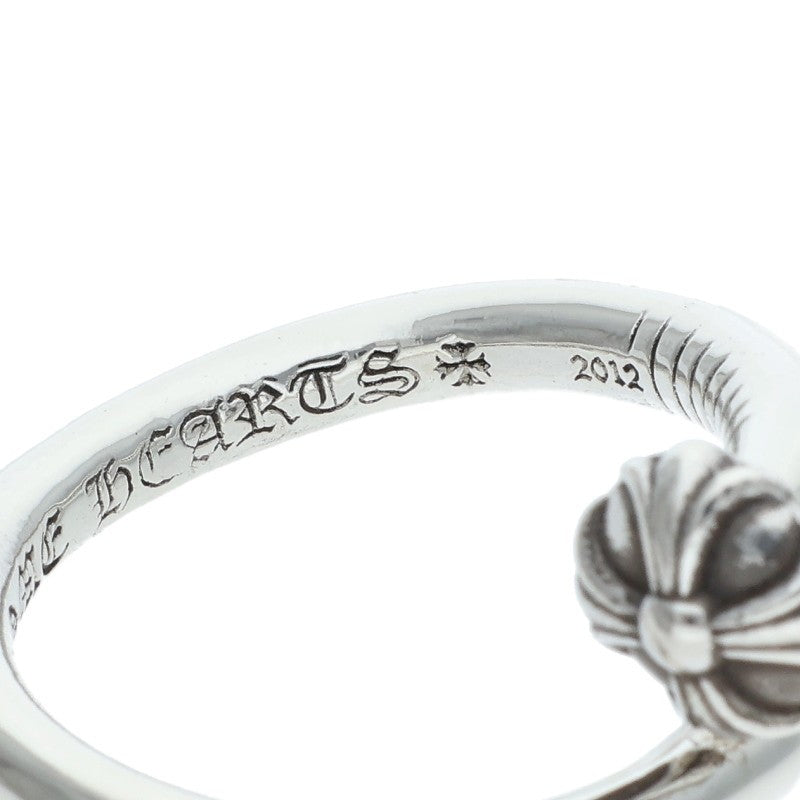 Chrome Hearts Nail Crossball Silver Ring Size ONE SIZE