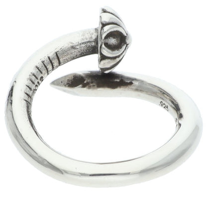 Chrome Hearts NAIL CRSBALL Silver Ring Size ONE SIZE