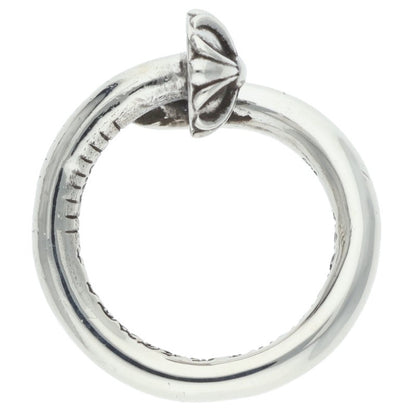 Chrome Hearts NAIL CRSBALL Silver Ring Size ONE SIZE