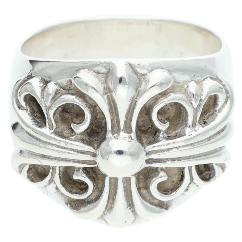 Chrome Hearts KEEPER Sterling Silver Ring Size ONE SIZE