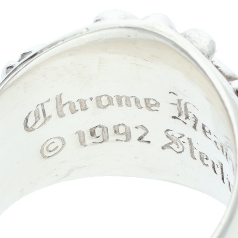 Chrome Hearts KEEPER Sterling Silver Ring Size ONE SIZE