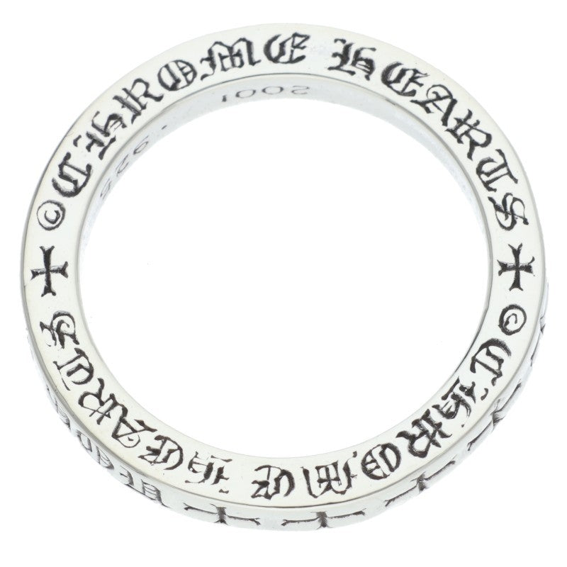 Chrome Hearts 3mm Spacer Fuck You Silver Ring Size ONE SIZE