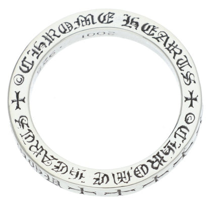 Chrome Hearts 3mm Spacer Fuck You Silver Ring Size ONE SIZE