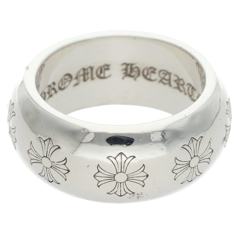 Chrome Hearts 10mm Round 925 Silver Ring Size ONE SIZE